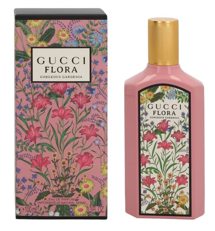 Gucci Flora Gorgeous Gardenia Eau de Parfum for Women – 100ml Luxury Perfume Spray