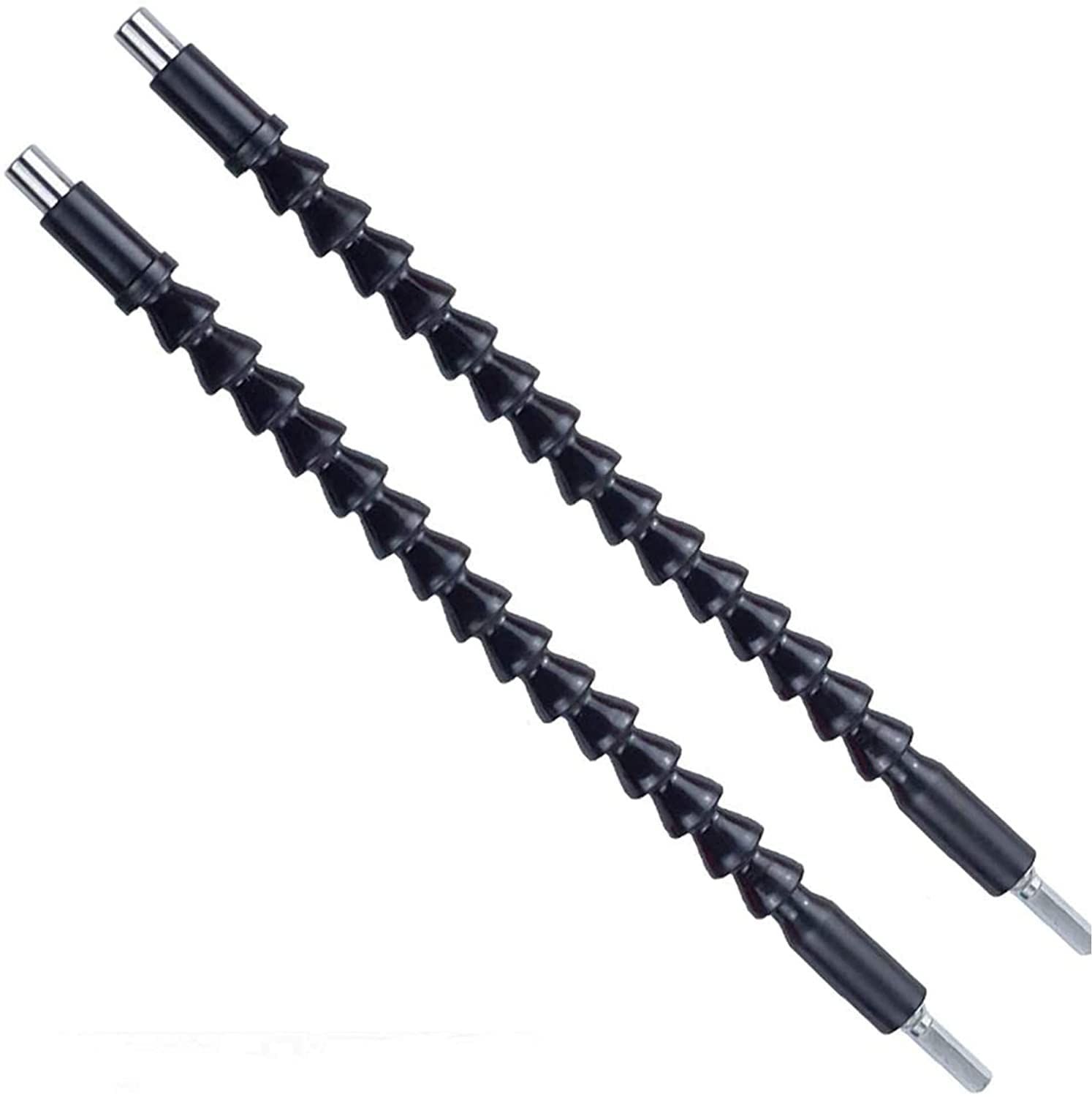 H9 295mm Black Flexible Shaft Drill Bit Extension Screwdriver Holder Connecting Link for Drill Machine
