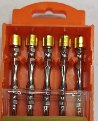 H9 1/4 Hex Double Ended Magnetic Ring Screwdriver Bit PH2, Sand Blast Grey Finish S2, 65mm, Pack of 5.
