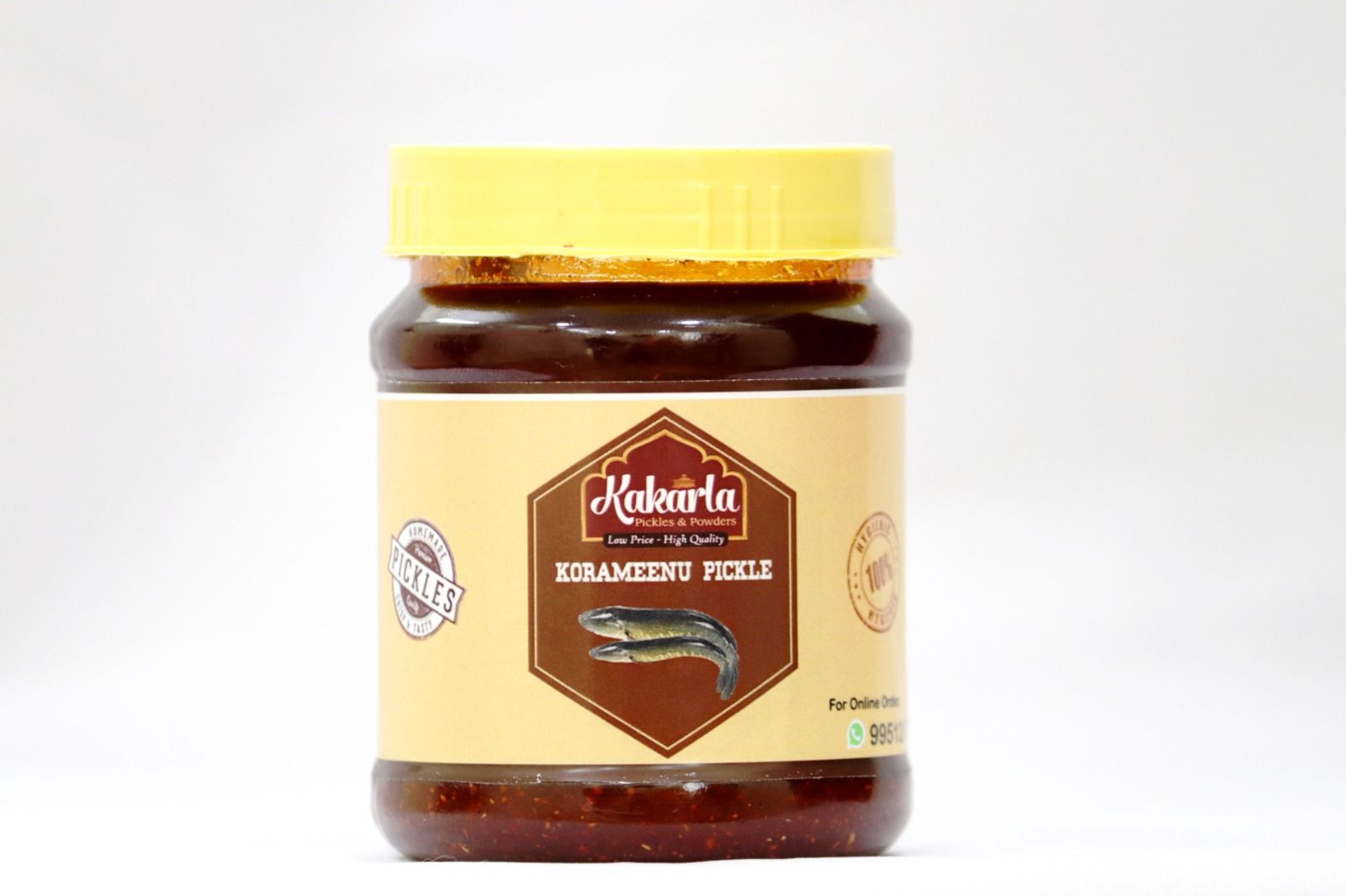 Kakarla  Korameenu Pickle (100% Natural)