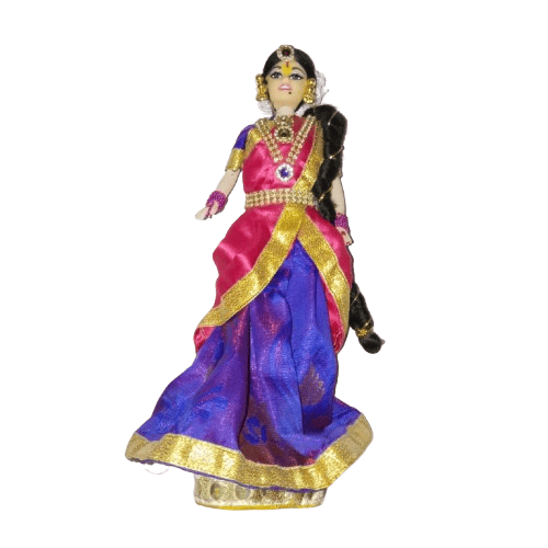 Bridal Doll in Traditional Indian Saree