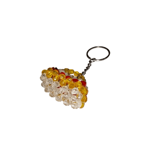Unique Handmade Beaded Keychain