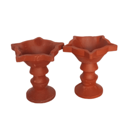 Handmade Clay Diya pack of 12