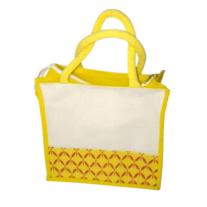 Jute Bag with Zipper and Reinforced Stitching Jute Bag with Zipper and Reinforced Stitching