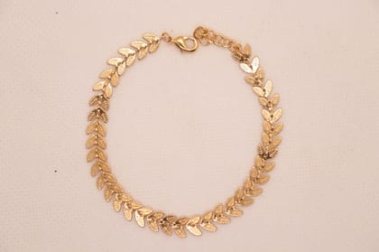 Gold Leaf  Bracelet