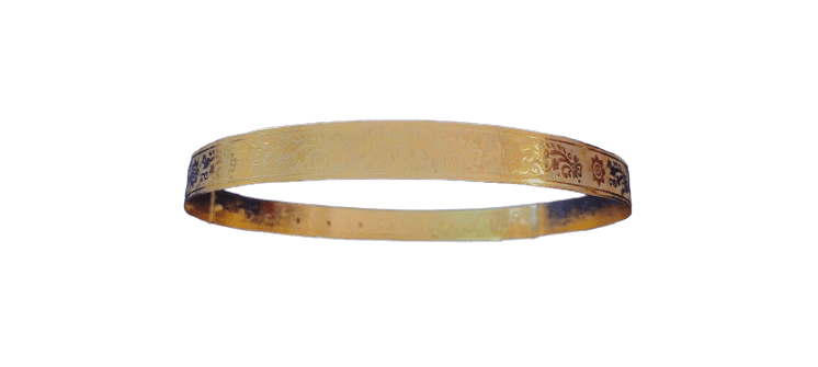 One Gram Gold Plated Floral Hip Belt for Women's