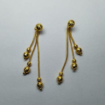 Yellow Gold Ball Drop Earrings Yellow Gold Ball Drop Earrings