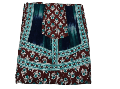 100% Cotton Printed Long Maxi Nighty/Night Gown For Women