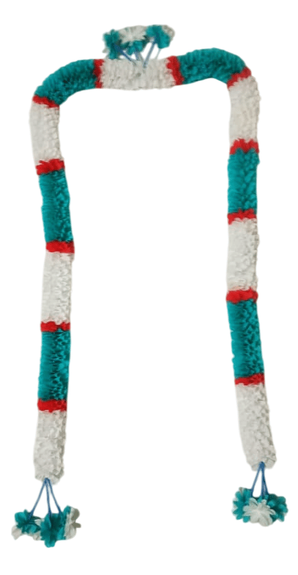 Artificial Marigold Fluffy Flower Garland Mala for Decoration