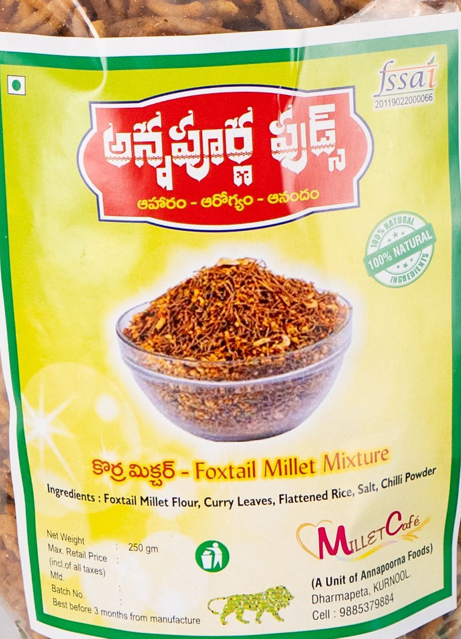 Buy Foxtail Millet Mixture Online at Best Price in India - Milletcafe