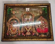 Lord Vishnu Lakshmi Venkateswara Swamy Photo Frame