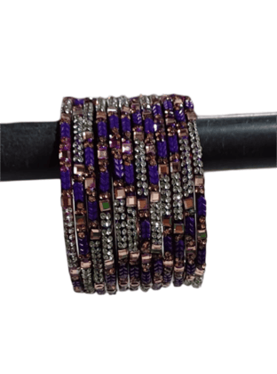 Buy Glass Bangle Set of 12 Bangles Online at Best Price in India