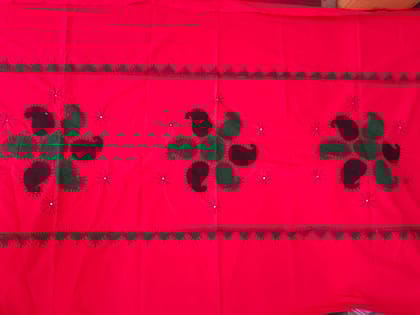 Diwan Set With 3 Pillow Covers and 2 Booster Covers