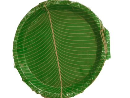 100% Natural Areca Leaf Plates 8 Inches Pack of 25*Paper plates