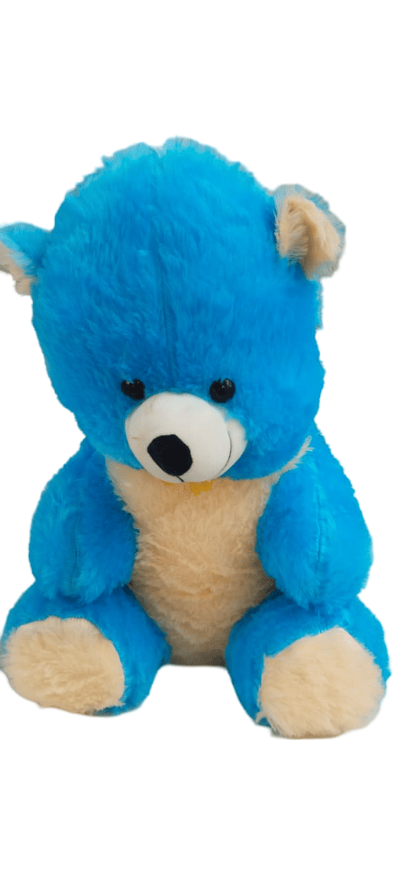 Giant Blue Teddy Bear Stuffed Animal - 3 Feet Tall