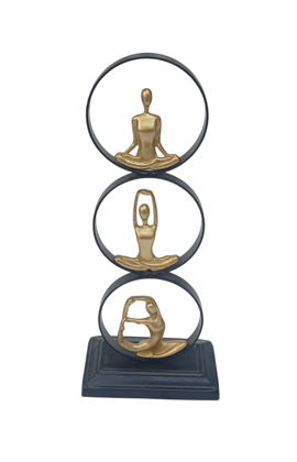Yoga Poses Sculptures | Home Decor | Yoga Lover Gift"