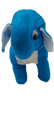 Cute and Soft Blue Elephant Plush Toy for Kids