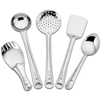 Prestige Stainless Steel 5 Piece Kitchen Cooking Set Prestige Stainless Steel 5 Piece Kitchen Cooking Set