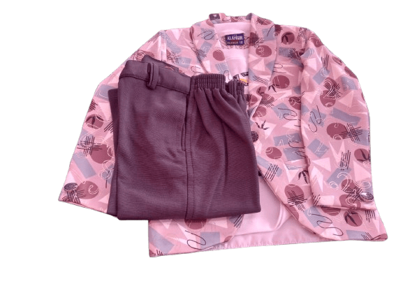 Boys' Pink Paisley Suit Set - 3 Piece
