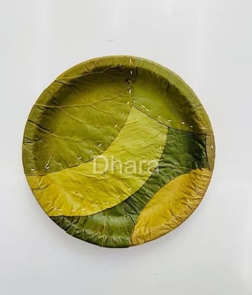 Eco-Friendly Disposable Areca Leaf Plates | 100% Natural & Biodegradable | 8 Inches Dinner plates Pack of 25