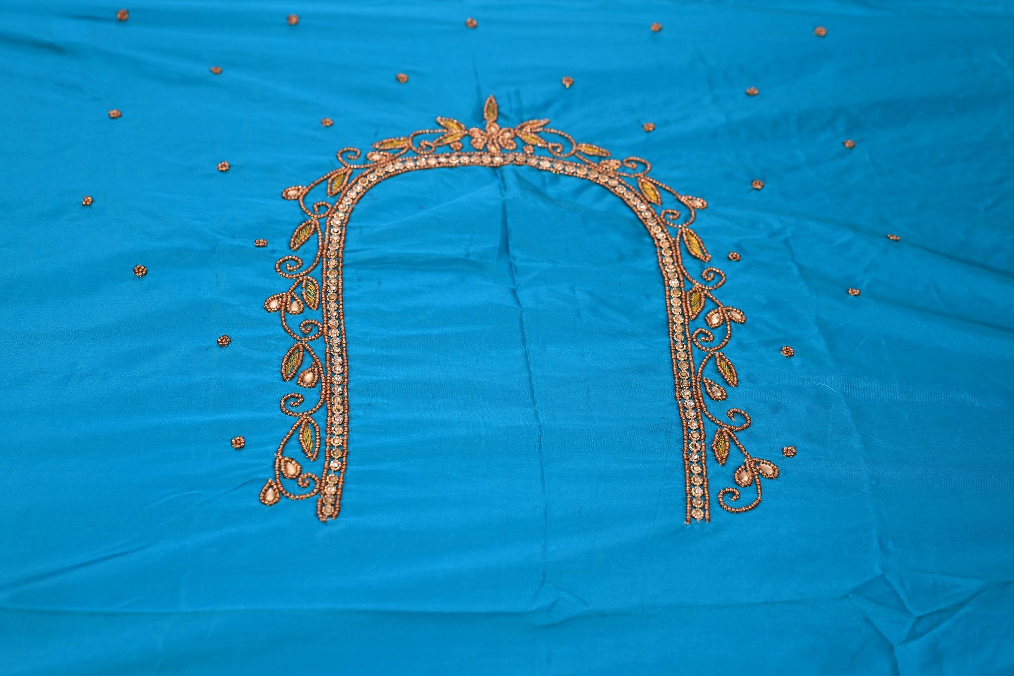 Exquisite Hand Embroidered Blouse Design