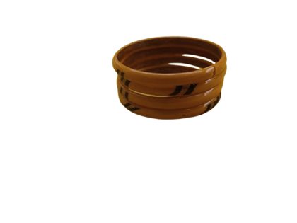 Gold Plated Copper Bangle Set of 4 for Women and Girls Gold Plated Copper Bangle Set of 4 for Women and Girls