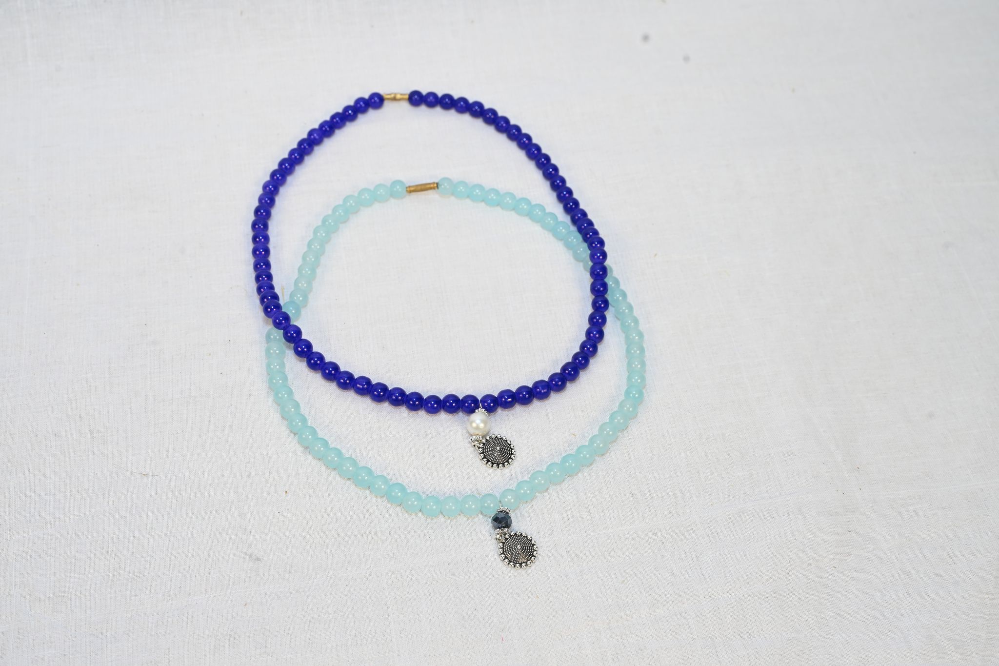 2 Piece Beaded Necklace Set