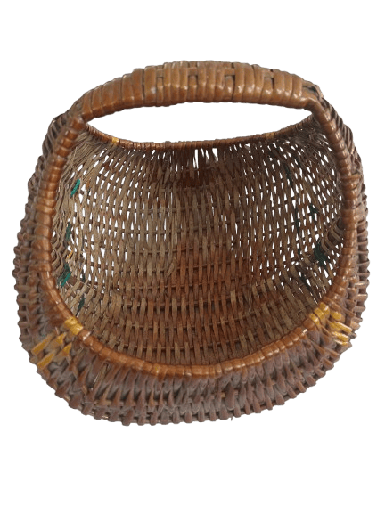 Handwoven Wicker Picnic Basket