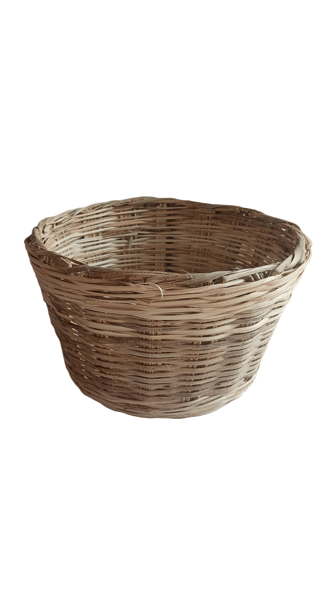 Handwoven Wicker Basket with Lid for Storage and Organization