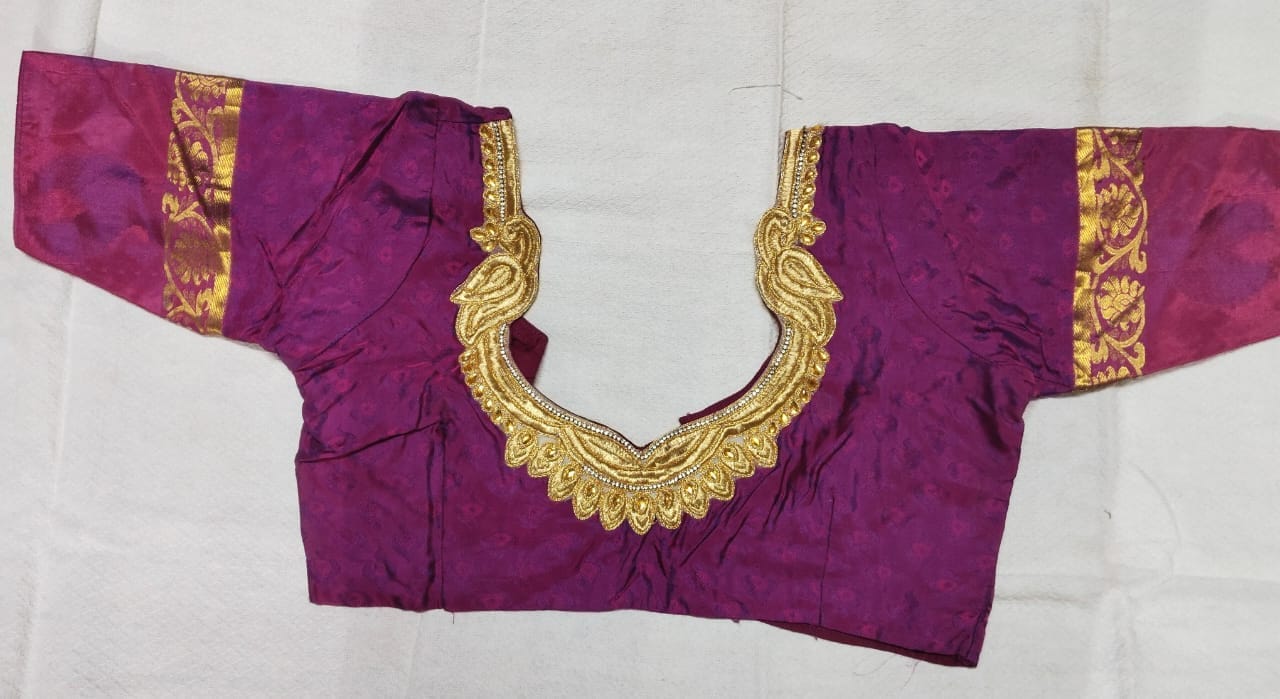 Readymade designer maggam work blouse