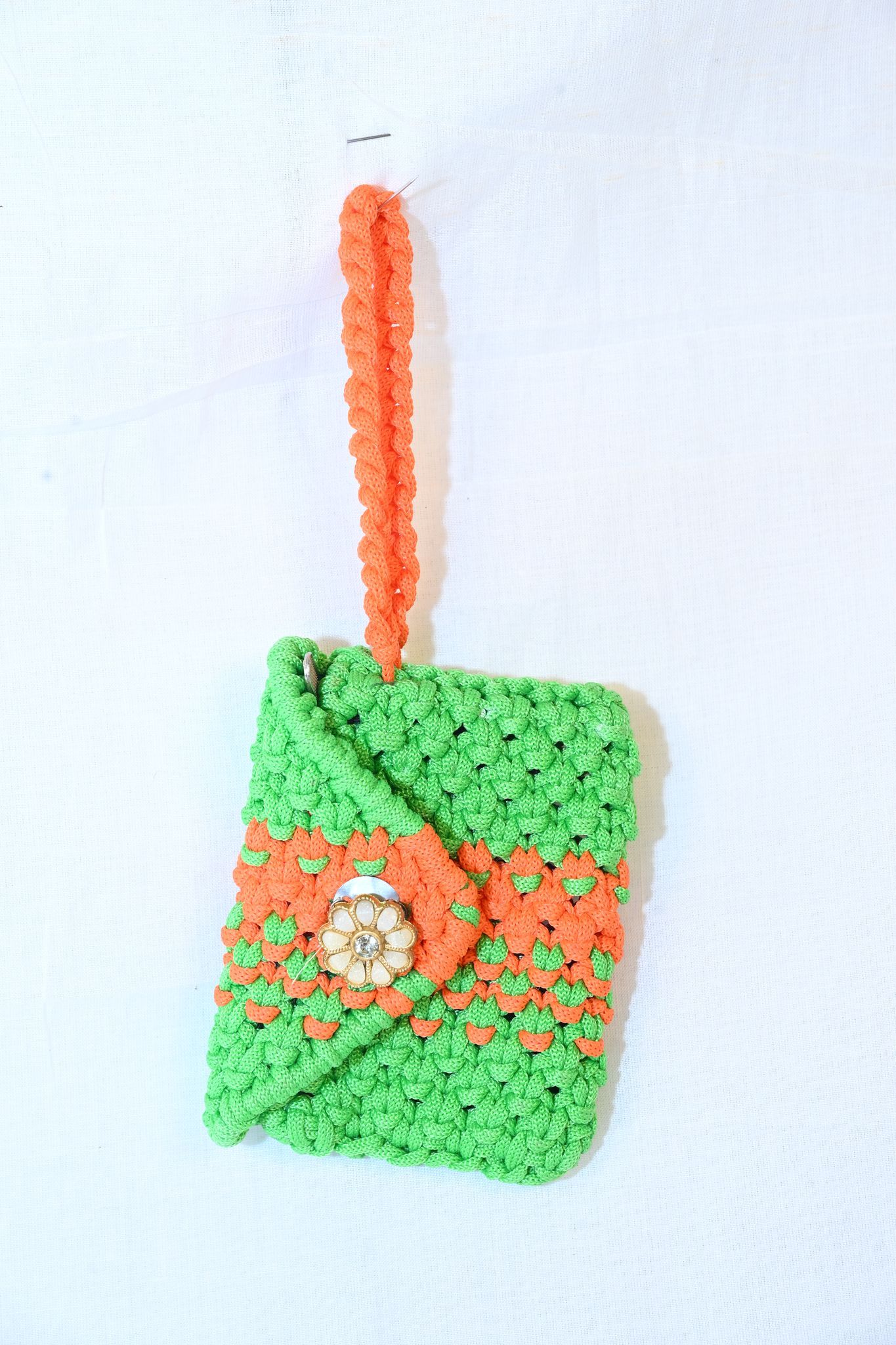 Handmade Crochet Mini Shoulder Bag