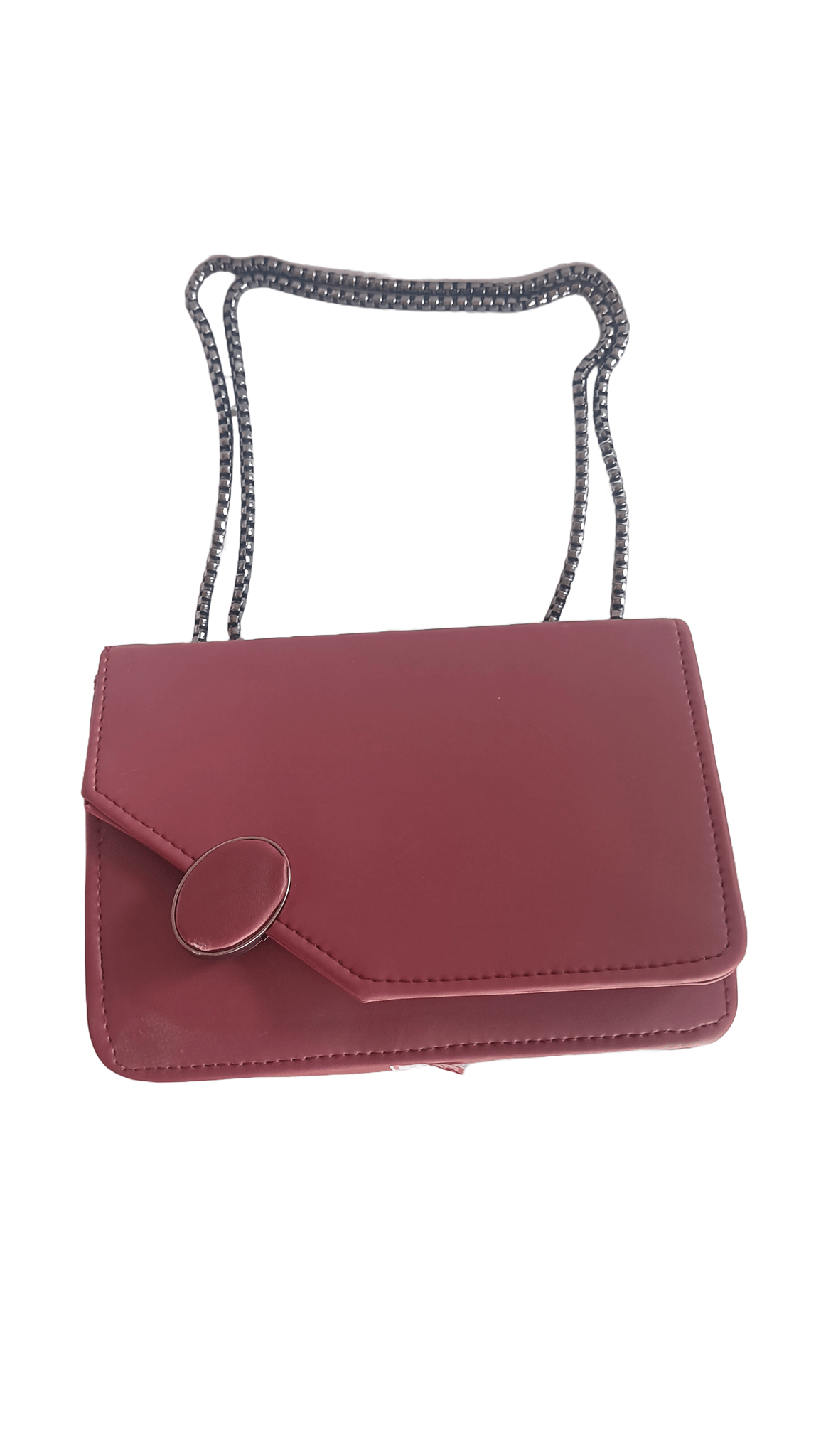 Chic and Stylish Pink Handbag with Chain Strap