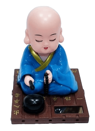 Solar Powered Dancing Monk Toy