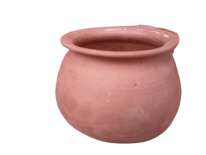 Handmade Clay Pot for Cooking and Serving