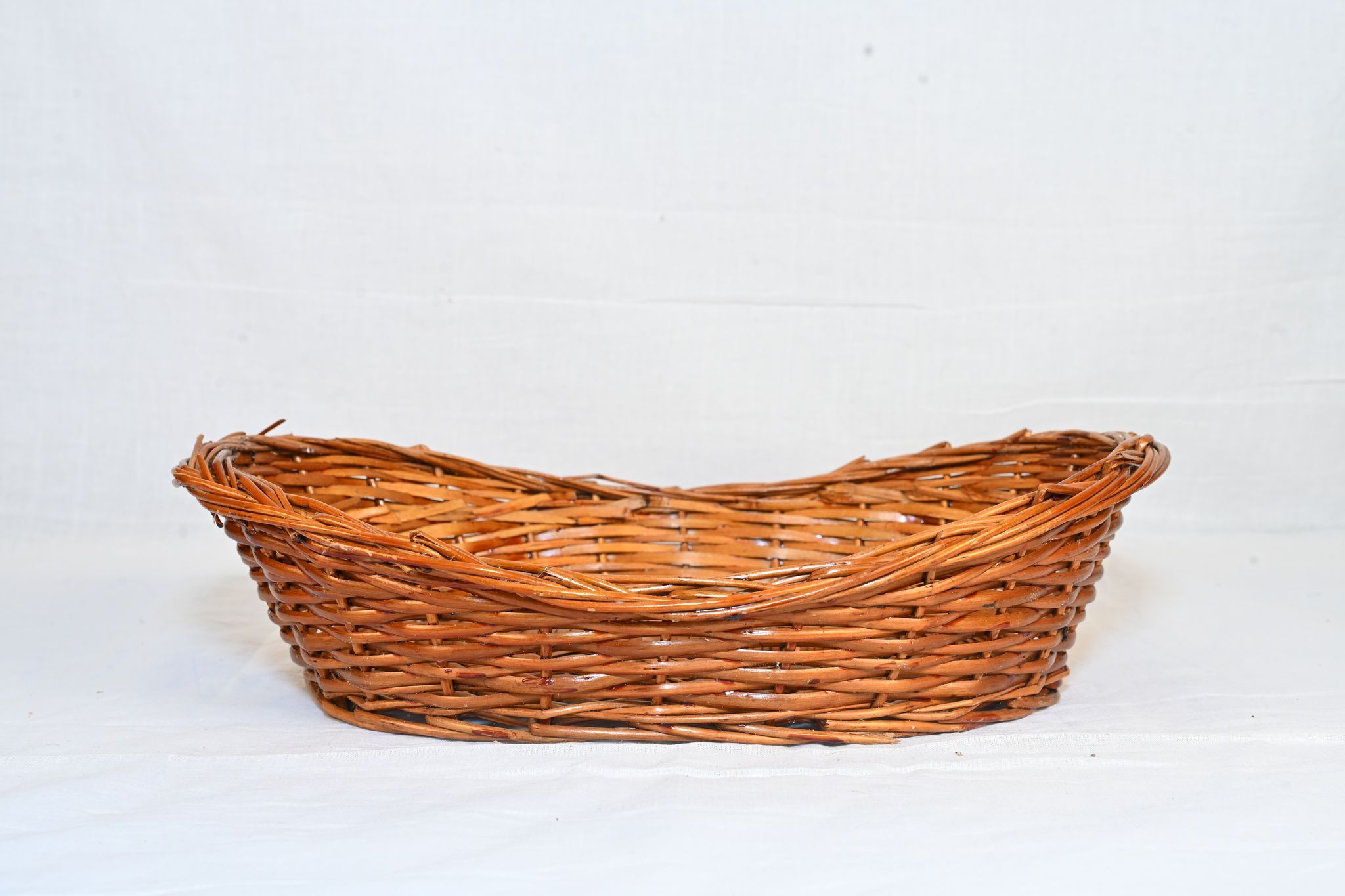 Handwoven Wicker Picnic Basket