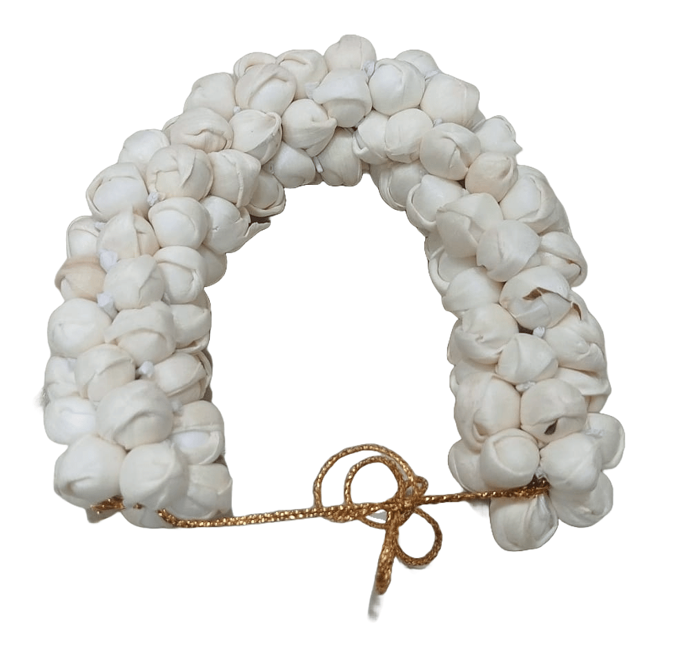 Artificial White Rose Gajara for Women