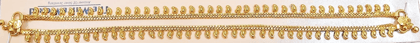 Gold Plated Traditional Indian Payal Anklet With Bells