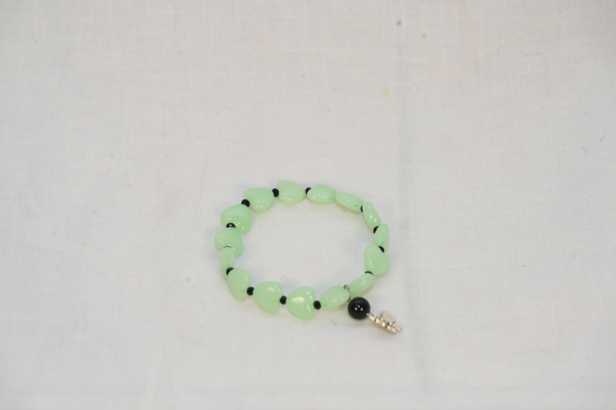 Green Aventurine Heart Bracelet