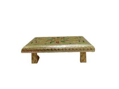 Wooden Pooja Chowki (5 inch)