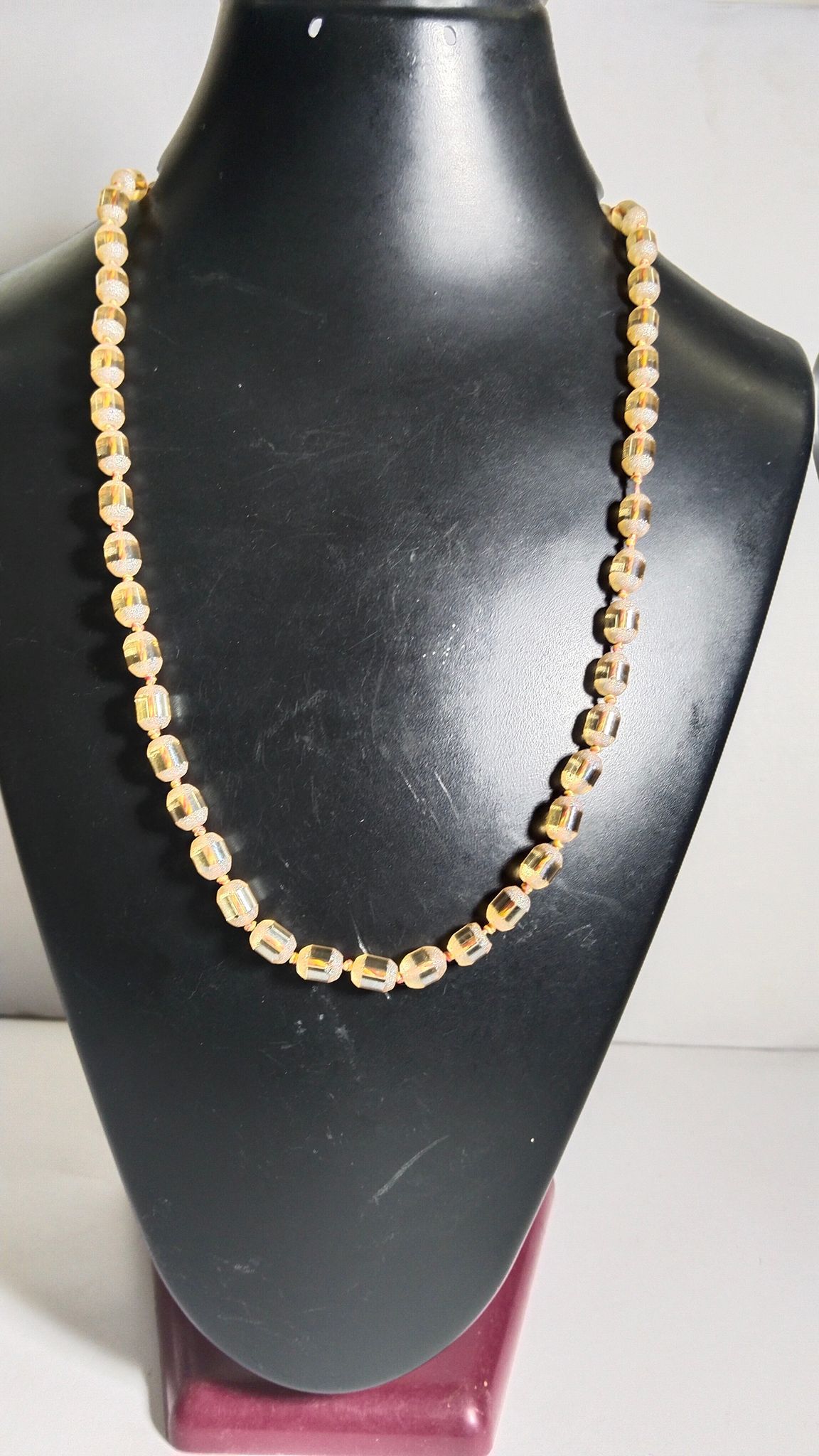 Beaded Glass Necklace