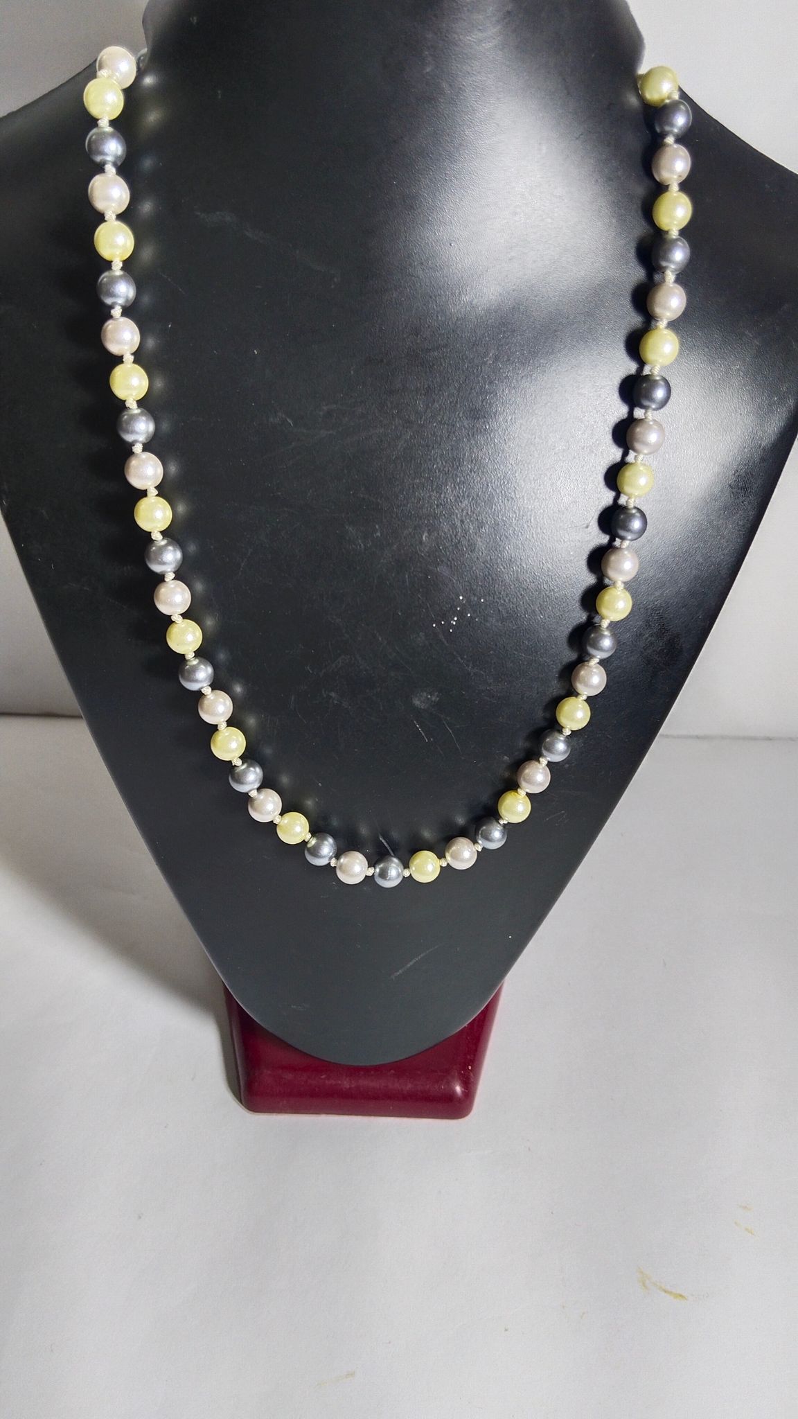 Multi-Color Beaded Necklace