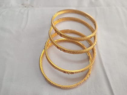 Gold Plated Traditional Indian Wedding Bangles Set for Women Gold Plated Traditional Indian Wedding Bangles Set for Women