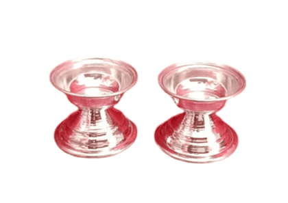 Silver Plated Diya Small (1.5 inch)