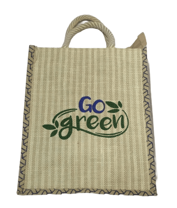 The Go Green Jute Bag: A Stylish and Eco-Friendly Way to Carry Your Belongings