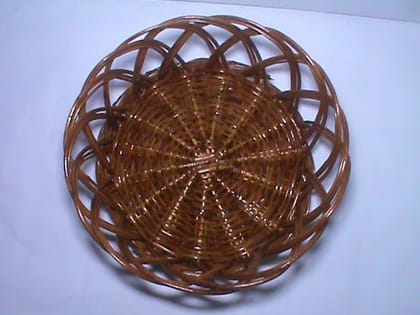 Wicker Rattan Basket Bowl - MEDIUM Wicker Rattan Basket Bowl - MEDIUM