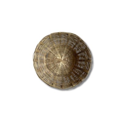 Handwoven Bamboo Basket with Lid