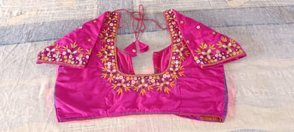 PINK EMBROIDERED BLOUSE