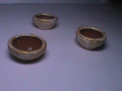 Set of 3 Mini Clay Bowls