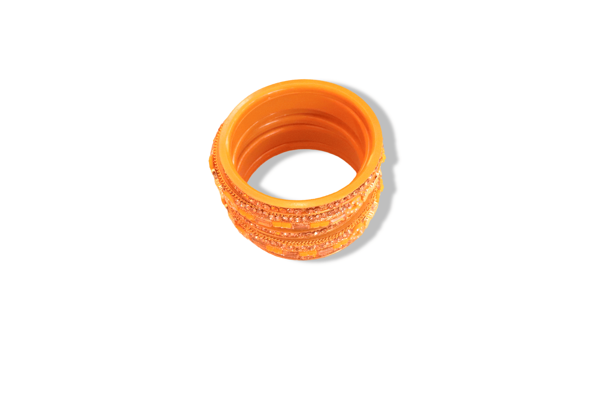 Gold Plated Kundan Bangles Set of 2