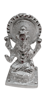 Goddess Lakshmi Idol Silver